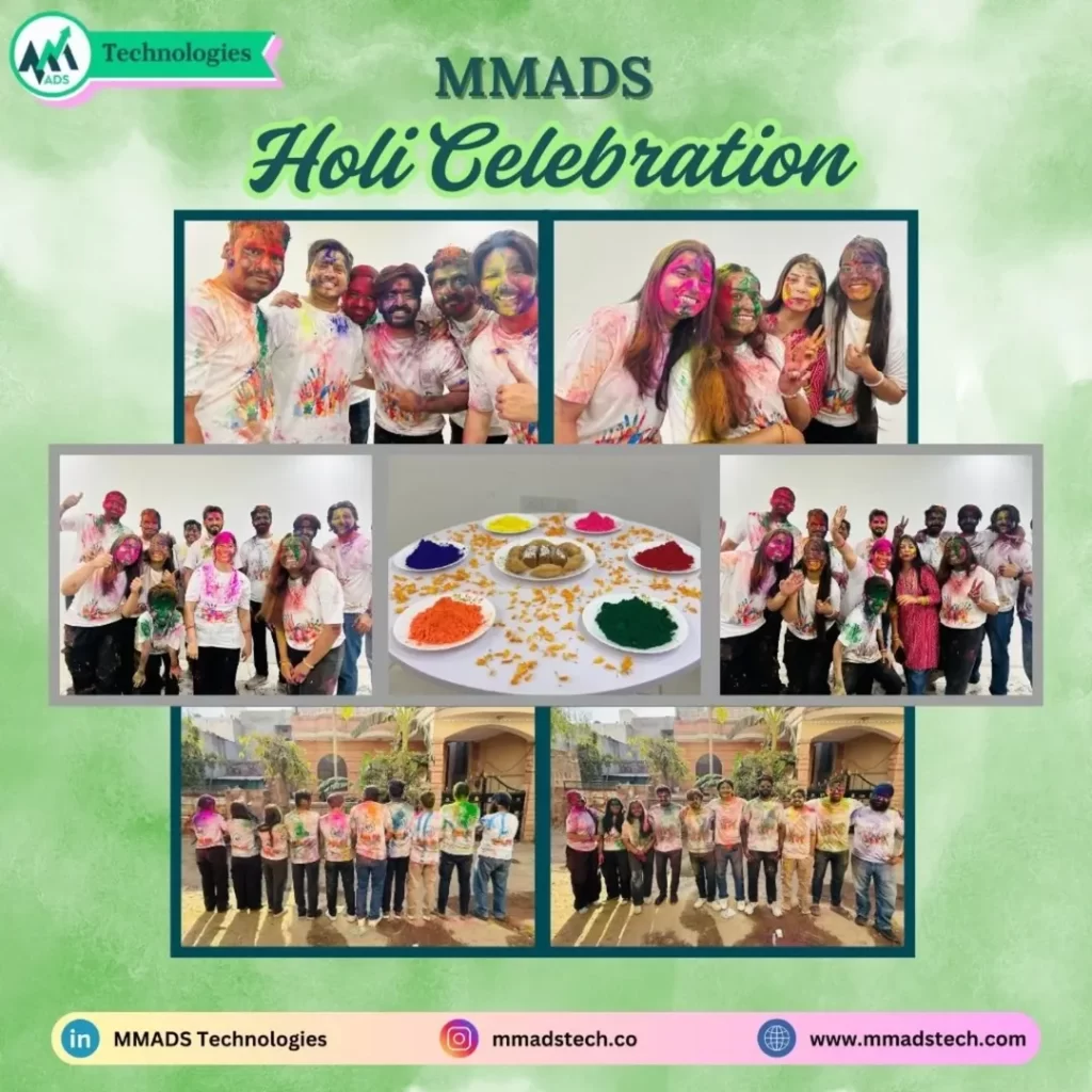 Holi Celebration 2025 at MMADS TECH Holi Celebration 2025 at MMADS TECH
