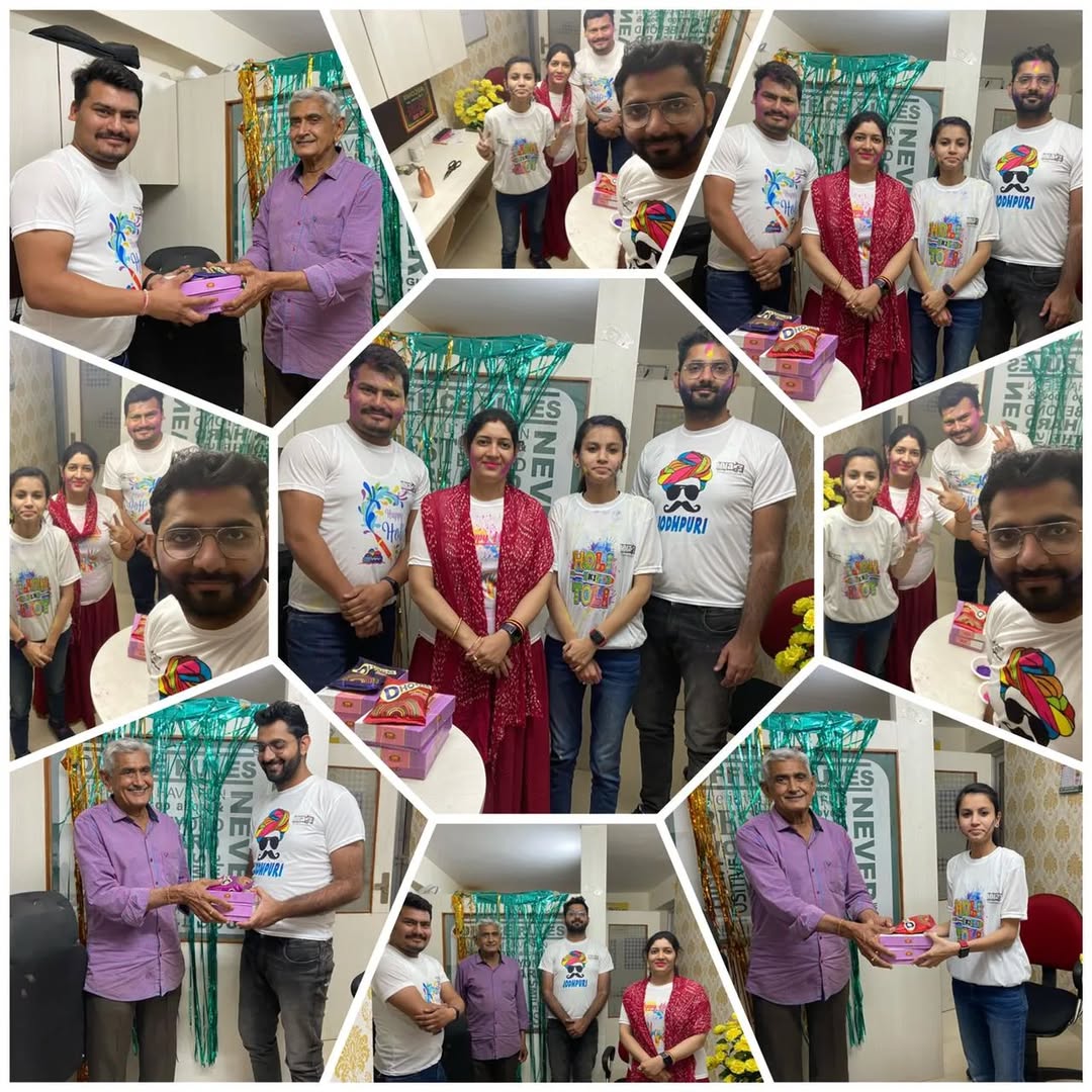 Team is Celebrating Holi At Mmads Office in 2022