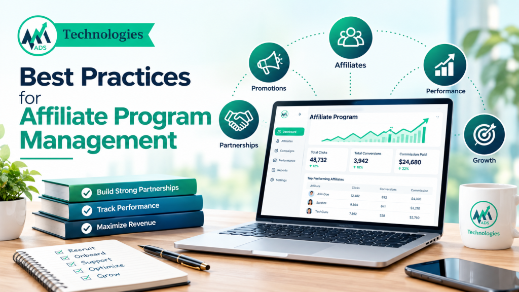 Best Practices for Affiliate Program Management Best Practices for Affiliate Program Management